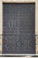 wooden double doors ornate 0001